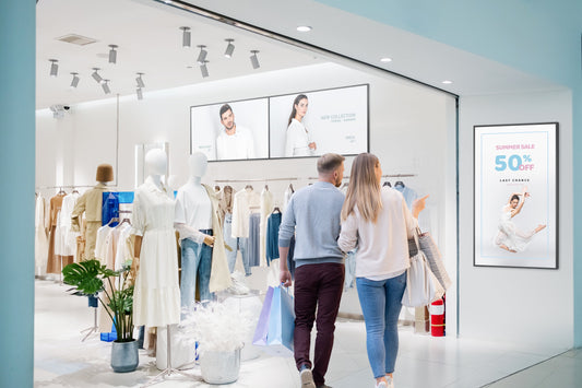 Explore the Impact of Retail Digital Signage by using Sharp / NEC M Series Large Format Displays