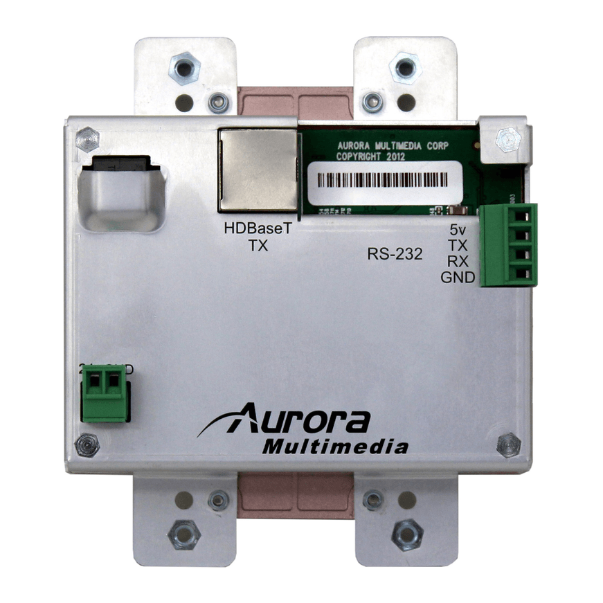 Aurora Multimedia DXW-2-W 2 Input HDBaseT Wall Plate (VGA & HDMI) White
