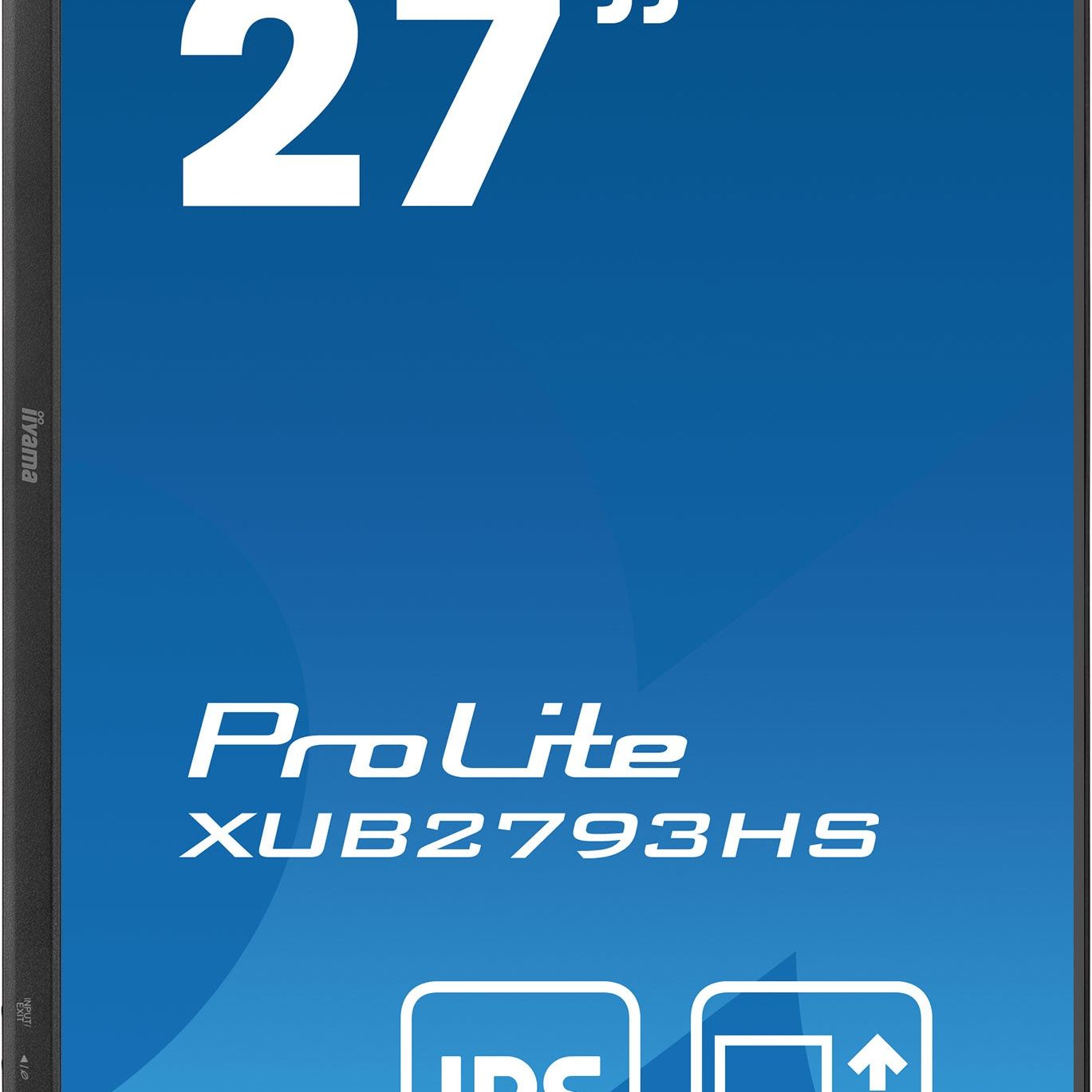iiyama ProLite XUB2793HS-B7 computer monitor 68.6 cm (27") 1920 x 1080 pixels Full HD LED Black