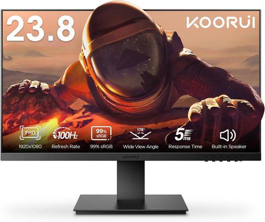 Koorui P01 24" 100Hz Full HD 1920 x 1080 VA Gaming Monitor