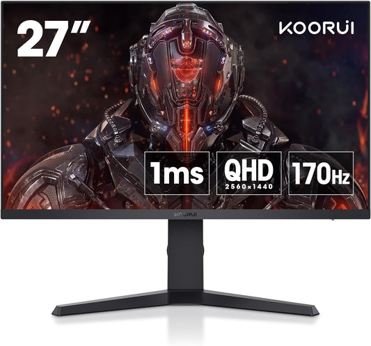 Koorui 27E3Q 27" QHD 170Hz IPS 1ms HDR Gaming Monitor