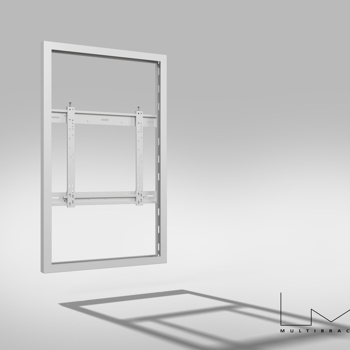 Multibrackets M Pro Series Enclosure 50" Wall Slim Medium White