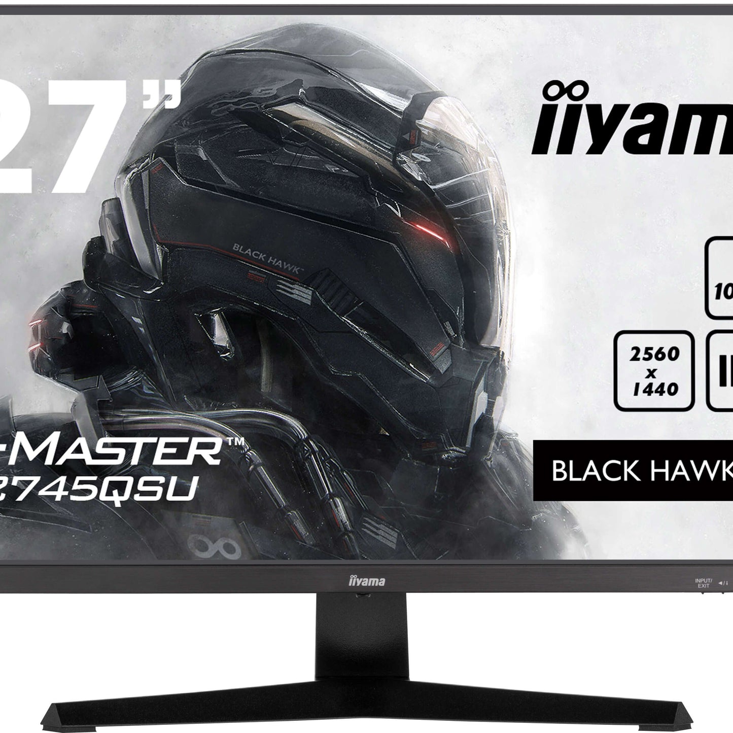 iiyama G-MASTER G2745QSU-B2 computer monitor 68.6 cm (27") 2560 x 1440 pixels Wide Quad HD LED Black