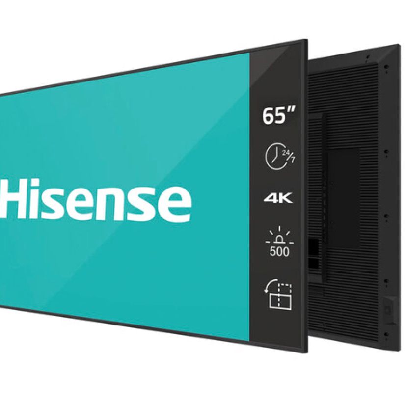 Hisense 65DM66D 65" 4K UHD IPS 24/7 Digital Signage Display