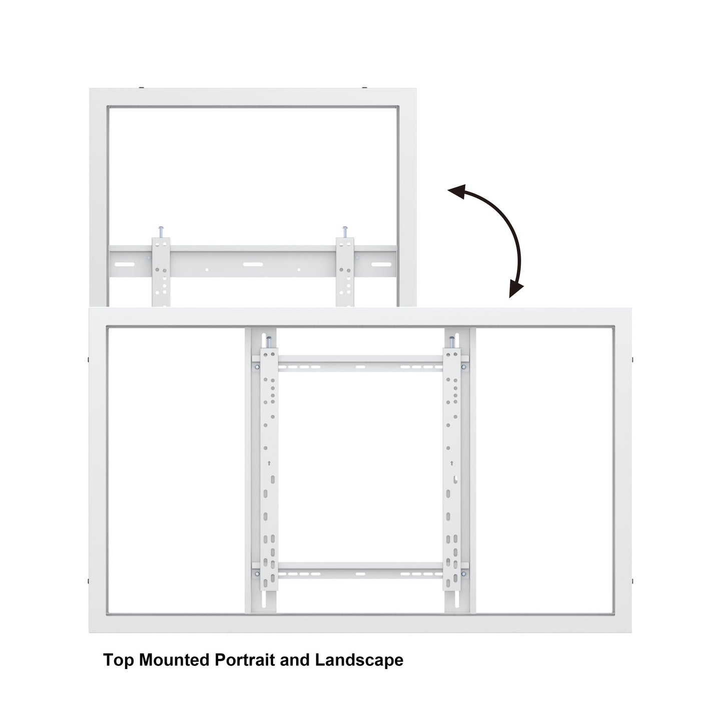Multibrackets M Pro Series Enclosure 50" Wall Slim Medium White