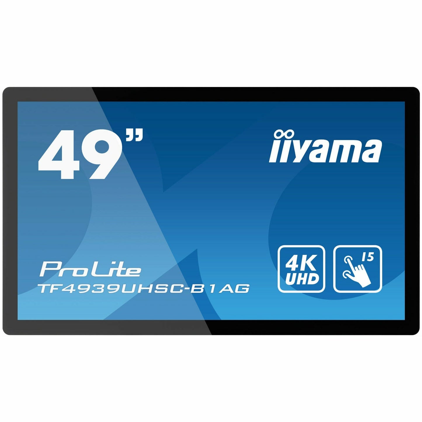 iiyama ProLite TF4939UHSC-B1AG 49" Open Frame IPS 15pt PCAP IPS 4K Touch Screen with Anti Glare