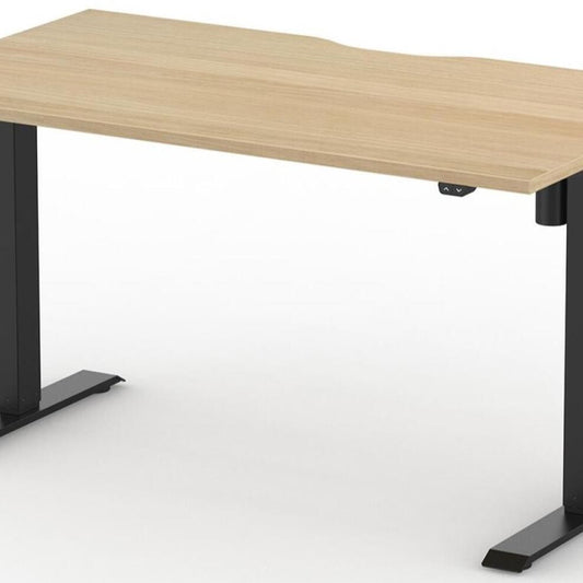 Formetiq B/H1S28S Alto 1 Height Adjustable Desk with Scoop - (w) 1200 x (d) 800mm