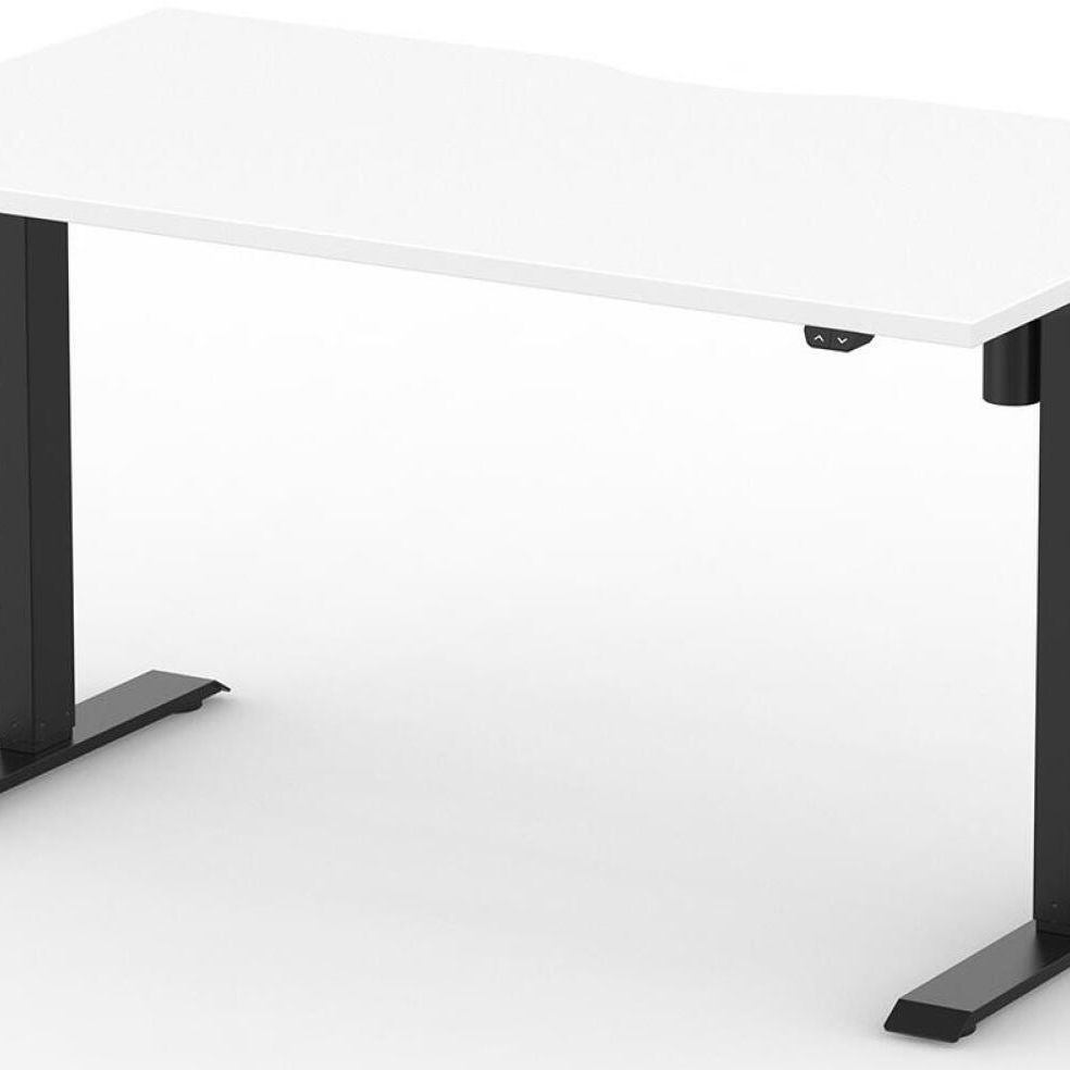 Formetiq B/H1S68S Alto 1 Single Height Adjustable Desk with Scoop - (w) 1600 x (d) 800mm