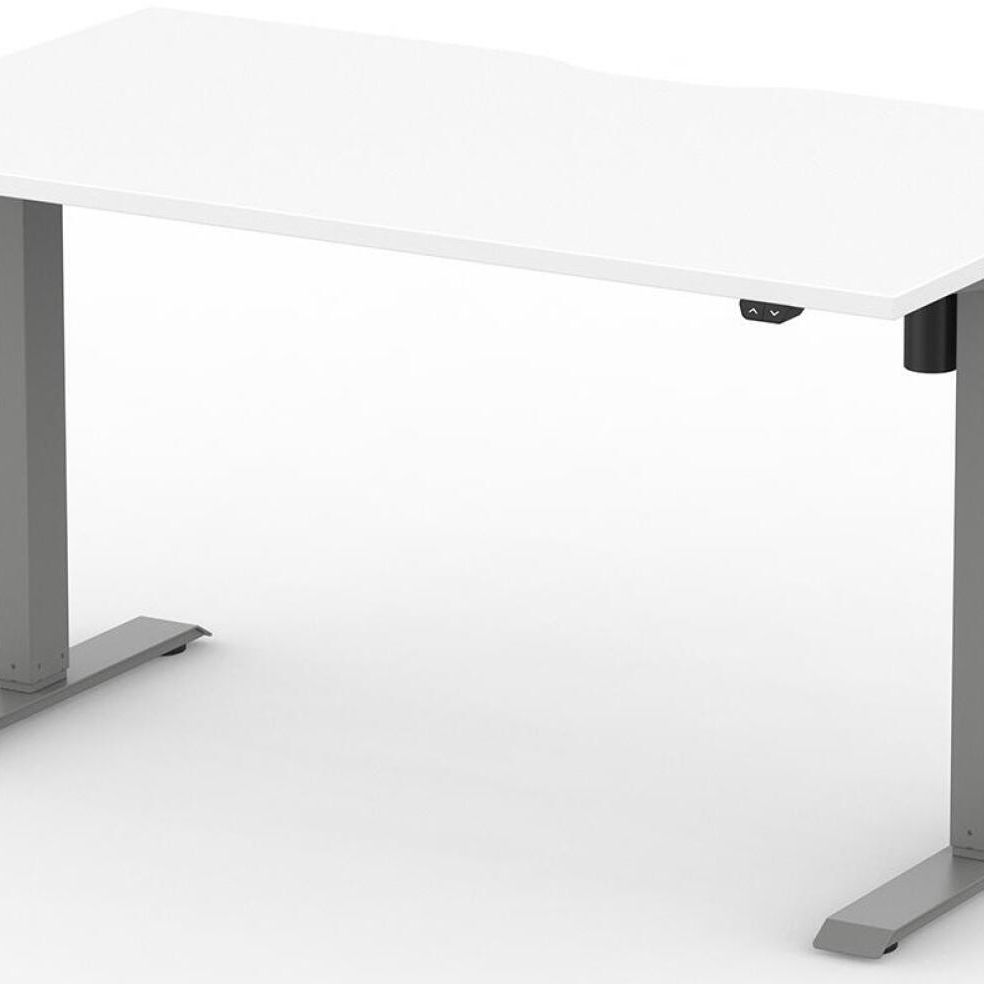 Formetiq B/H1S68S Alto 1 Single Height Adjustable Desk with Scoop - (w) 1600 x (d) 800mm