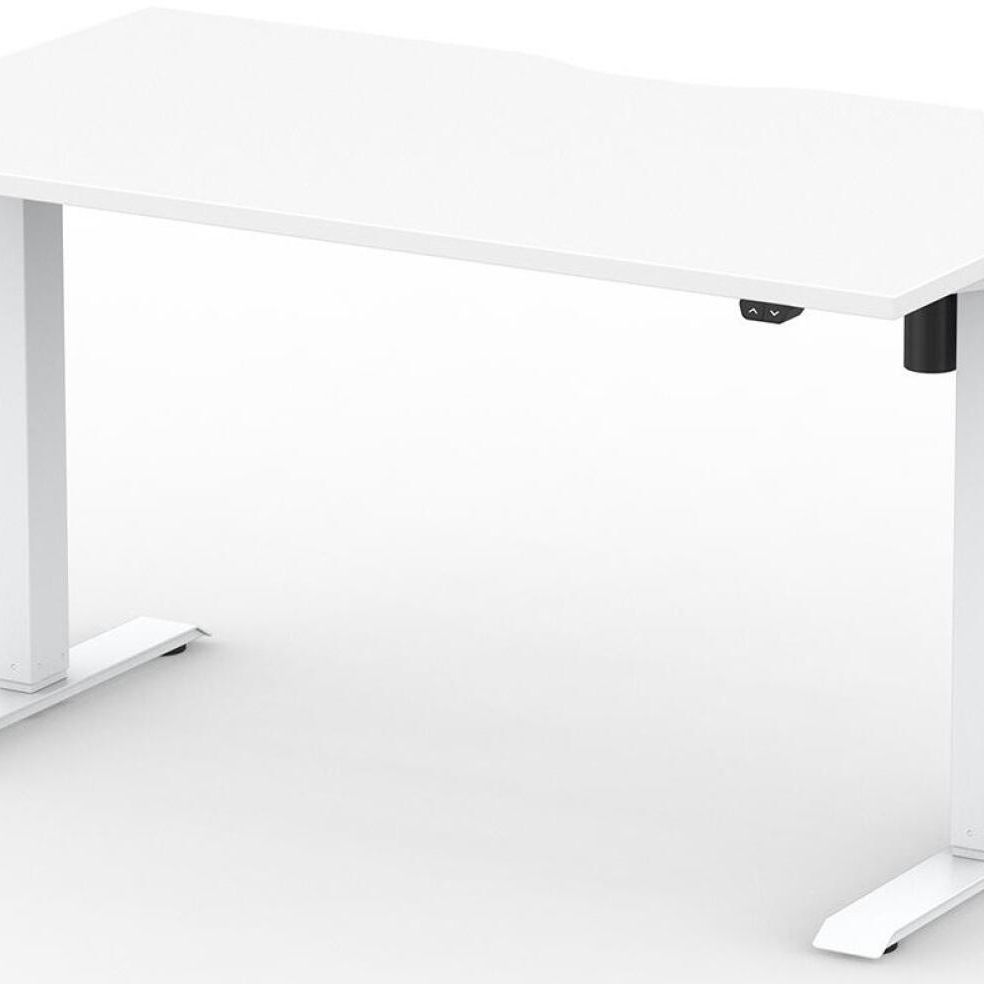 Formetiq B/H1S68S Alto 1 Single Height Adjustable Desk with Scoop - (w) 1600 x (d) 800mm