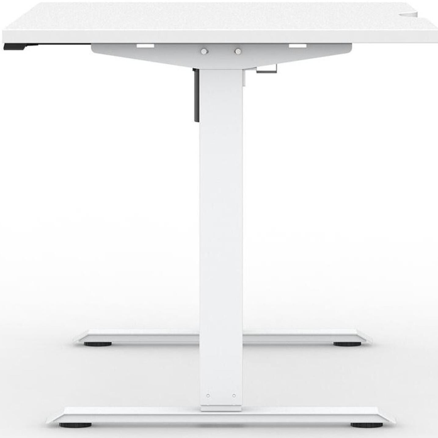 Formetiq B/H1S68S Alto 1 Single Height Adjustable Desk with Scoop - (w) 1600 x (d) 800mm