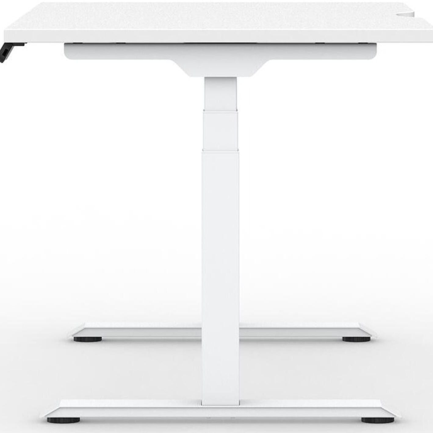 Formetiq B/H2S68S Alto 2 Single Height Adjustable Desk with Scoop - (w) 1600 x (d) 800mm