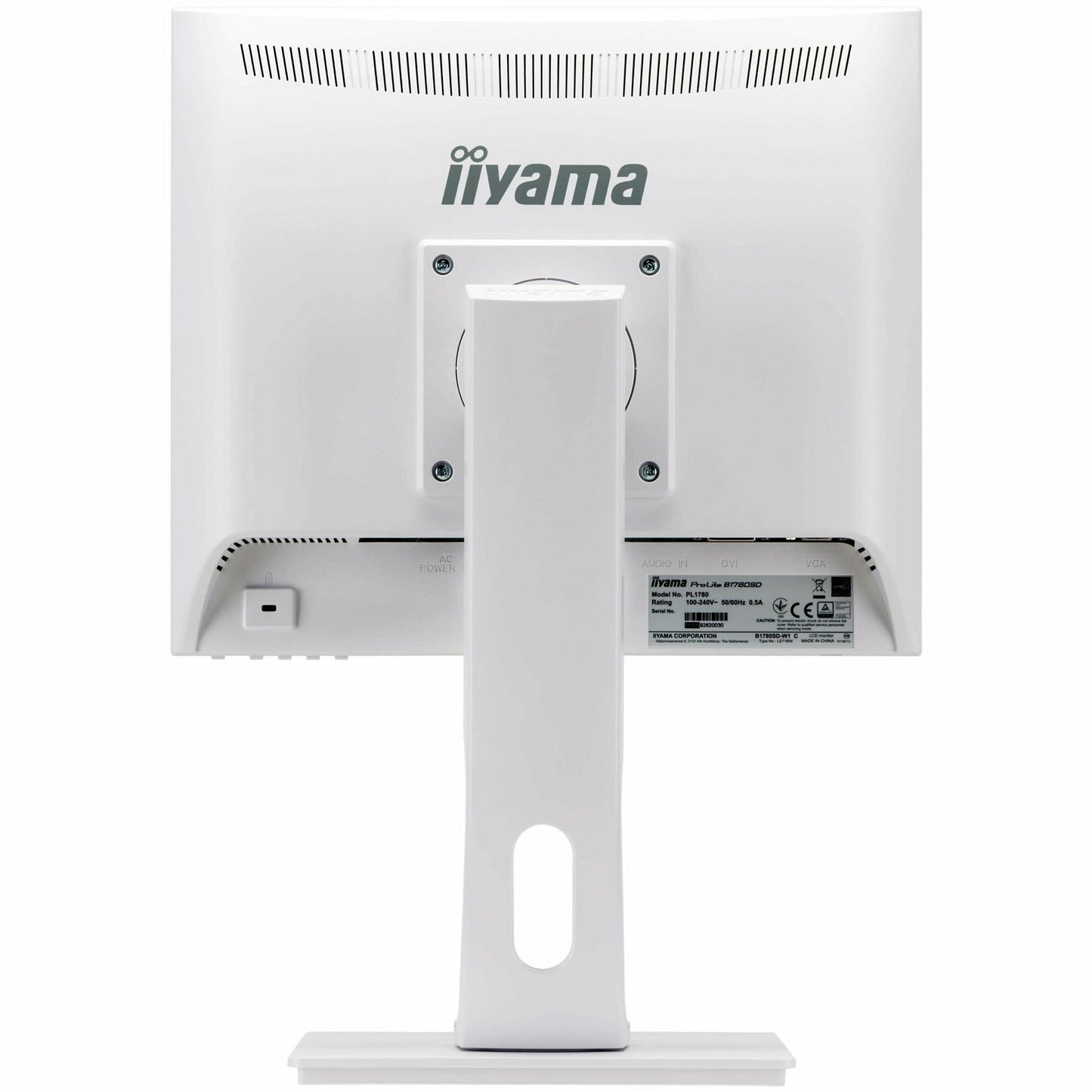 iiyama ProLite B1780SD-W1 17" TN LCD-backlit Monitor White