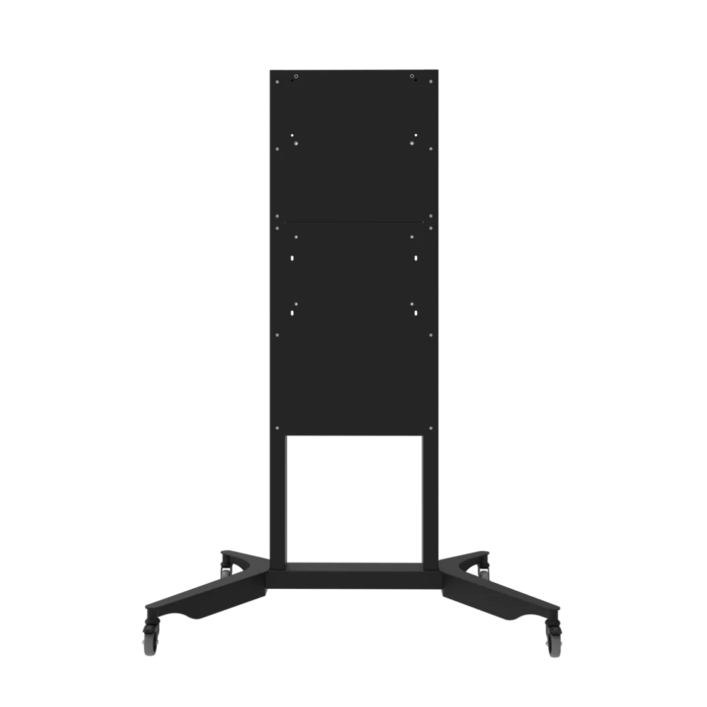 MOBILE STAND MIX - BLACK Ø75mm/3" STEEL CASTERS