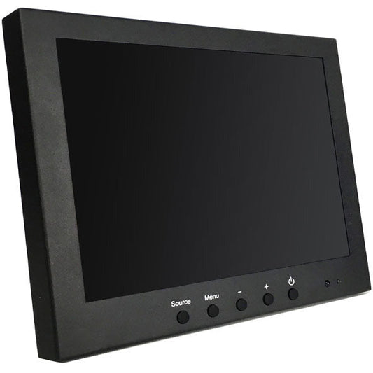 Vigilant Vision 10.1" LED Monitor. BNC In/Out, VGA, HDMI. Metal Case With Glass Front
