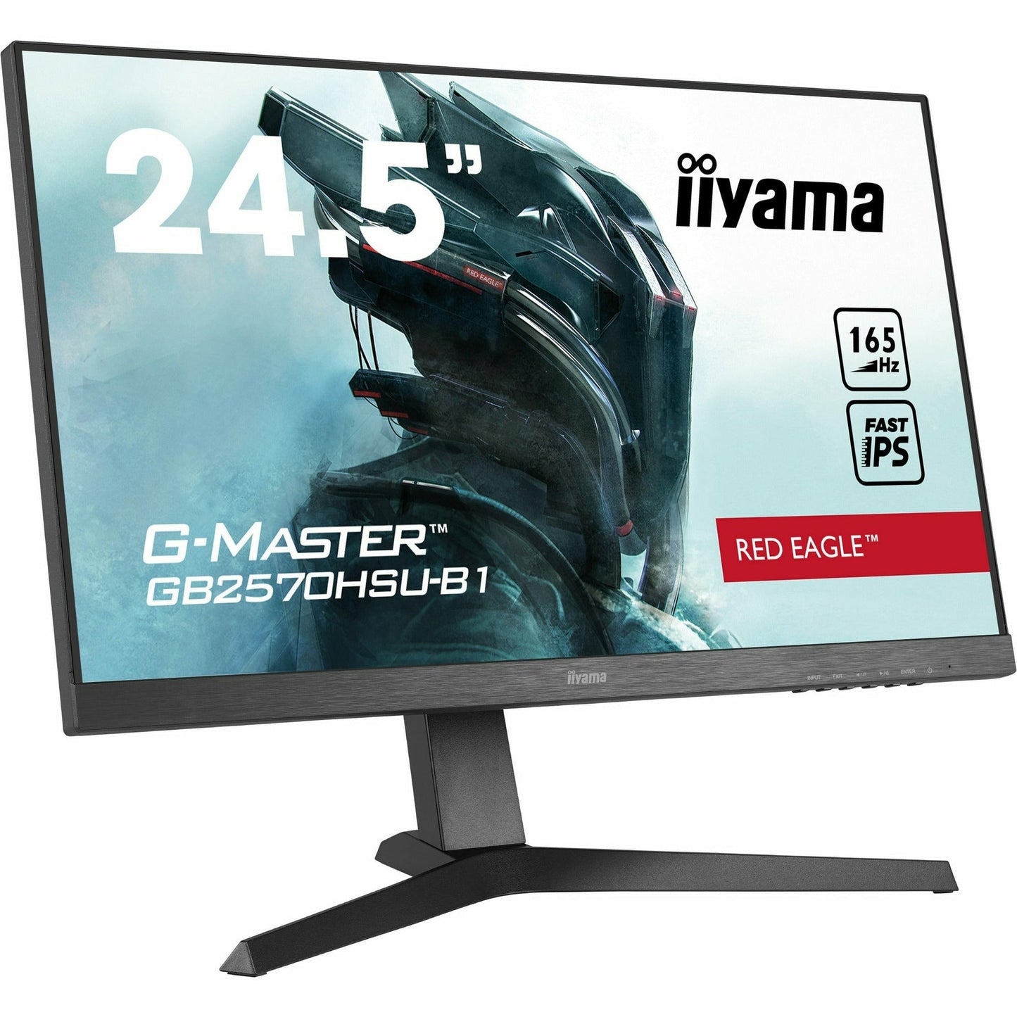 iiyama G-Master GB2570HSU-B1 Red Eagle 25" Fast IPS 0.5ms MPRT 165Hz Refresh Gaming Monitor