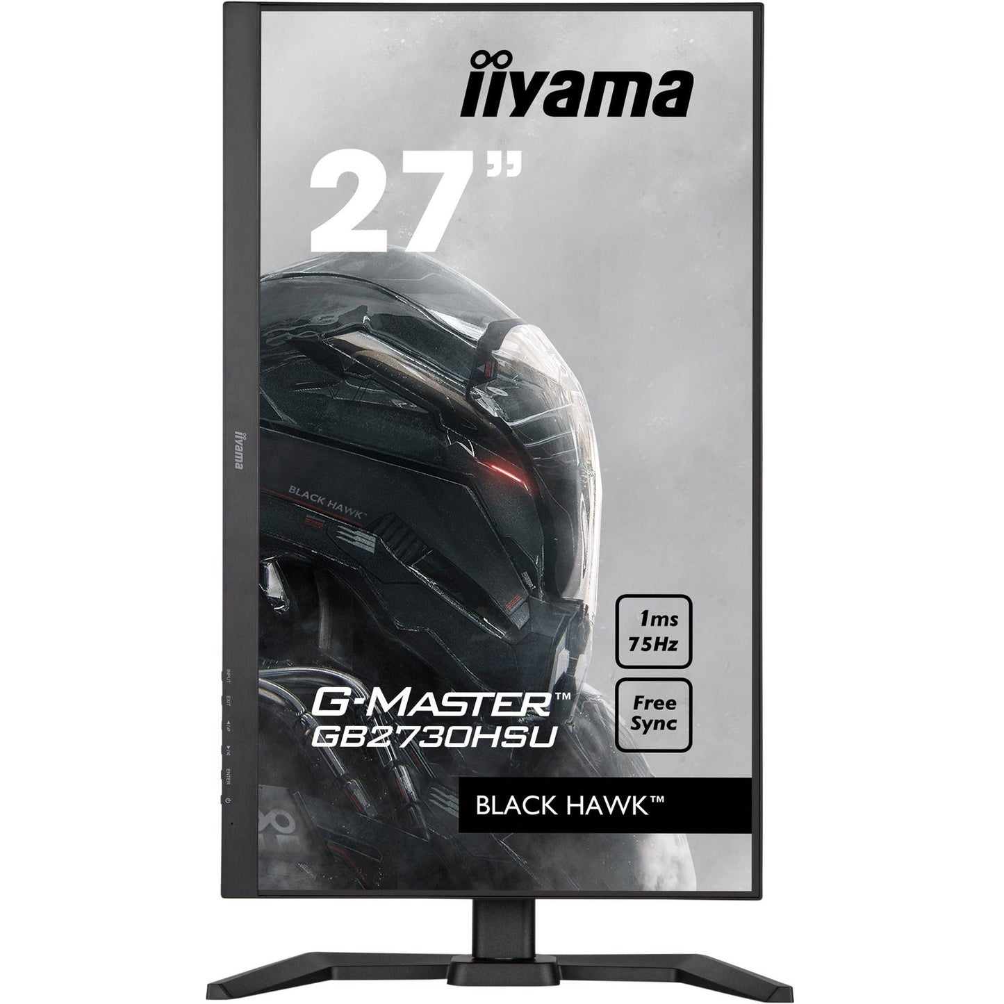 iiyama G-Master GB2730HSU-B5 27" Black Hawk Gaming Monitor with Height Adjust Stand