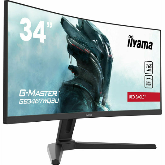 iiyama G-Master GB3467WQSU-B1 Red Eagle 34" Curved 1500R Gaming Monitor