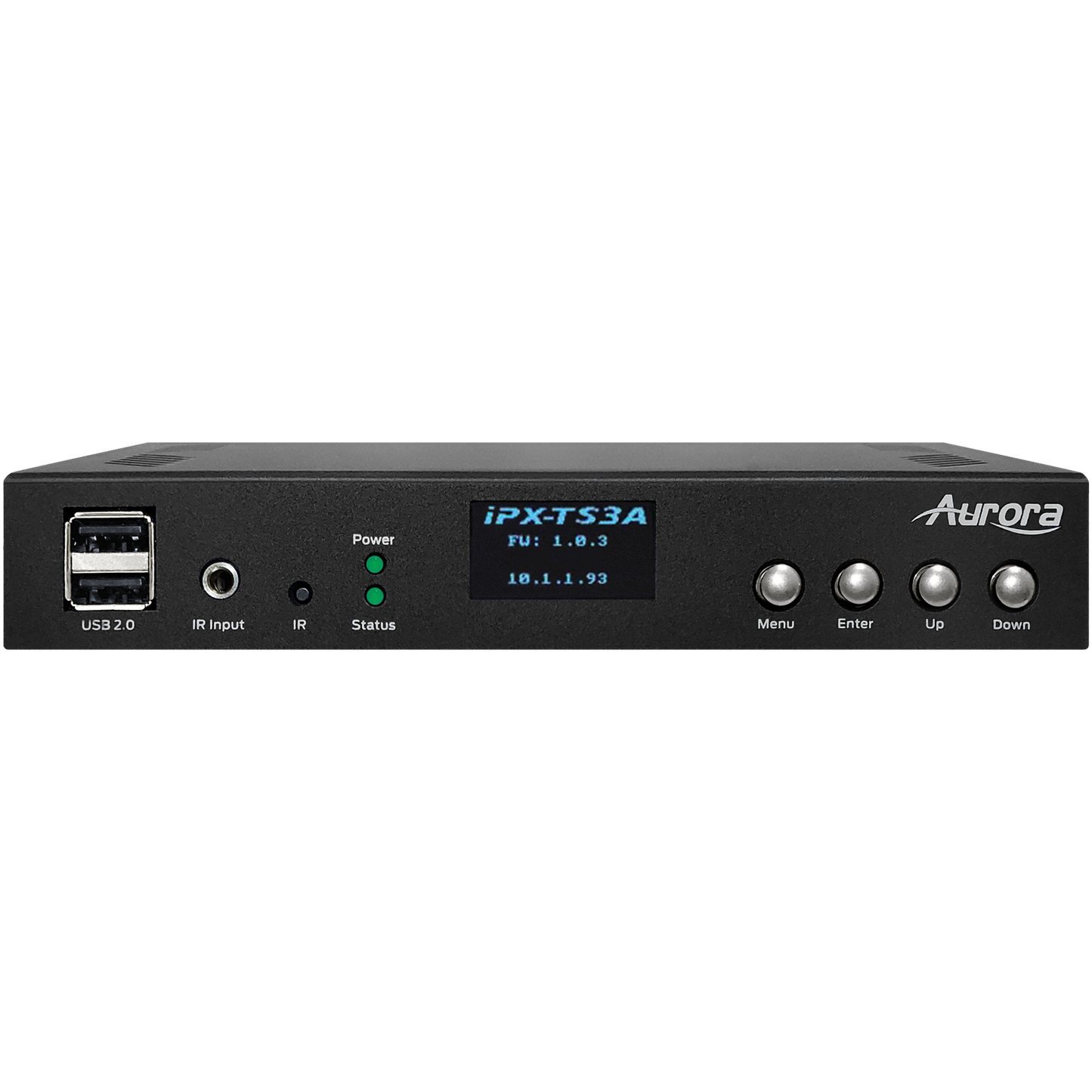 Aurora Multimedia IPX-TS3A-CF-Pro 3rd Gen. 4K 10Gbps SDVoE AV-over-IP Encode/Decode Transceiver Box