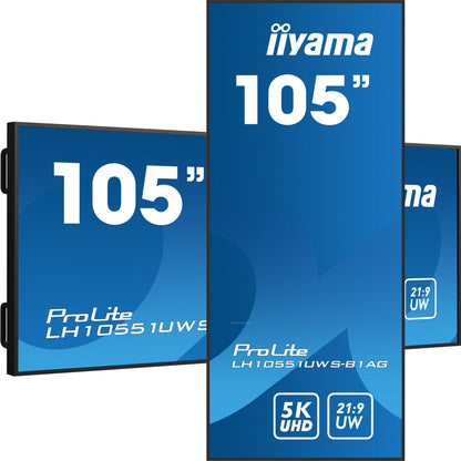iiyama ProLite LH10551UWS-B1AG 105" IPS 21:9 5K Ultra-Wide Ultra-Large Format Display