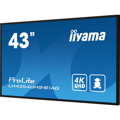 iiyama ProLite 43" 4K UHD Professional Digital Signage 24/7 display with Android OS & FailOver