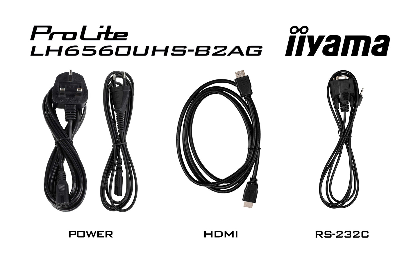 iiyama ProLite LH6560UHS-B2AG 65" 4K UHD ELED VA Low Power Large Format Display