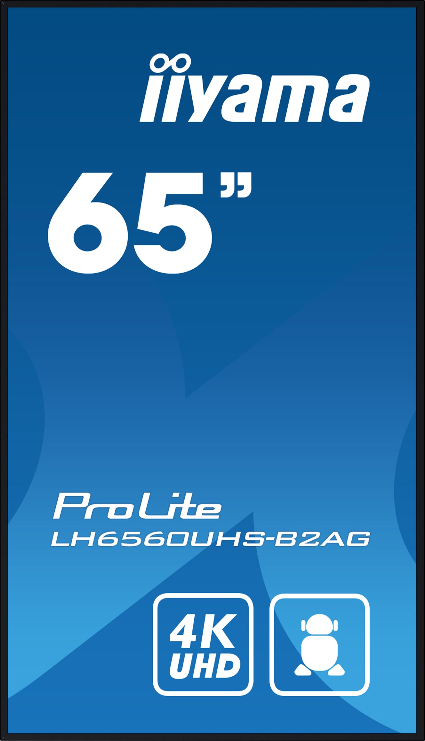 iiyama ProLite LH6560UHS-B2AG 65" 4K UHD ELED VA Low Power Large Format Display