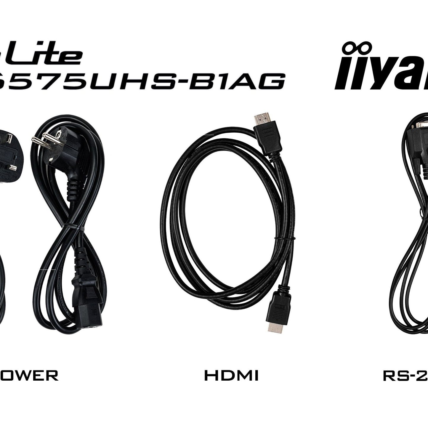 iiyama ProLite LH6575UHS-B1AG 65" IPS 4K UHD 24/7 Digital Signage Display with Android OS