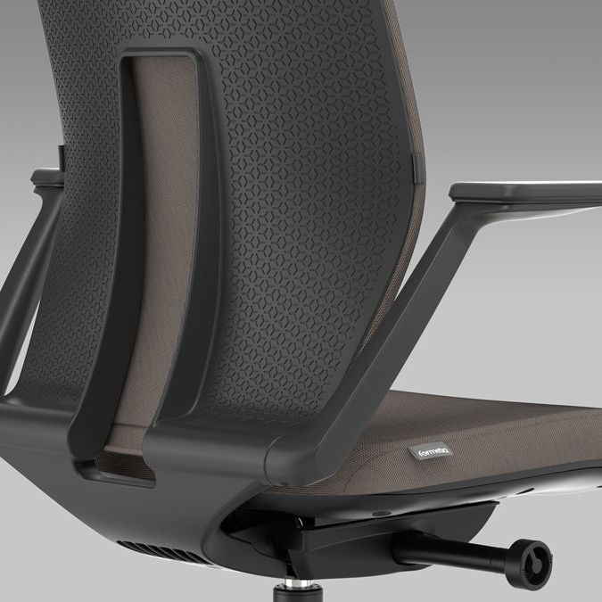 Formetiq B/ZMCN-3S-PUK09 Monza Mesh Task Chair