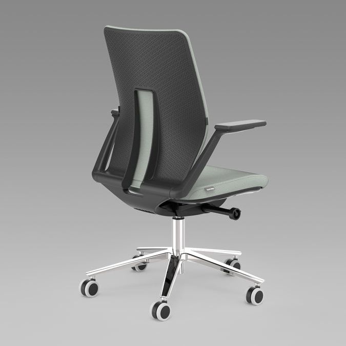 Formetiq B/ZMCN-3S-PUK09 Monza Mesh Task Chair