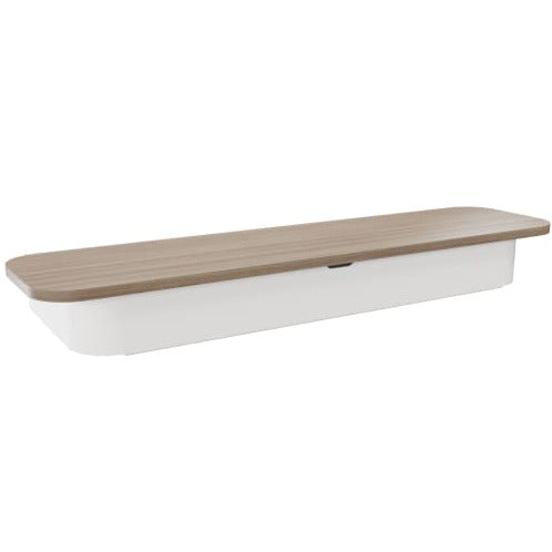 Le Grand / Chief Voyager Storage Shelf Accessory White for Voyager AV Carts