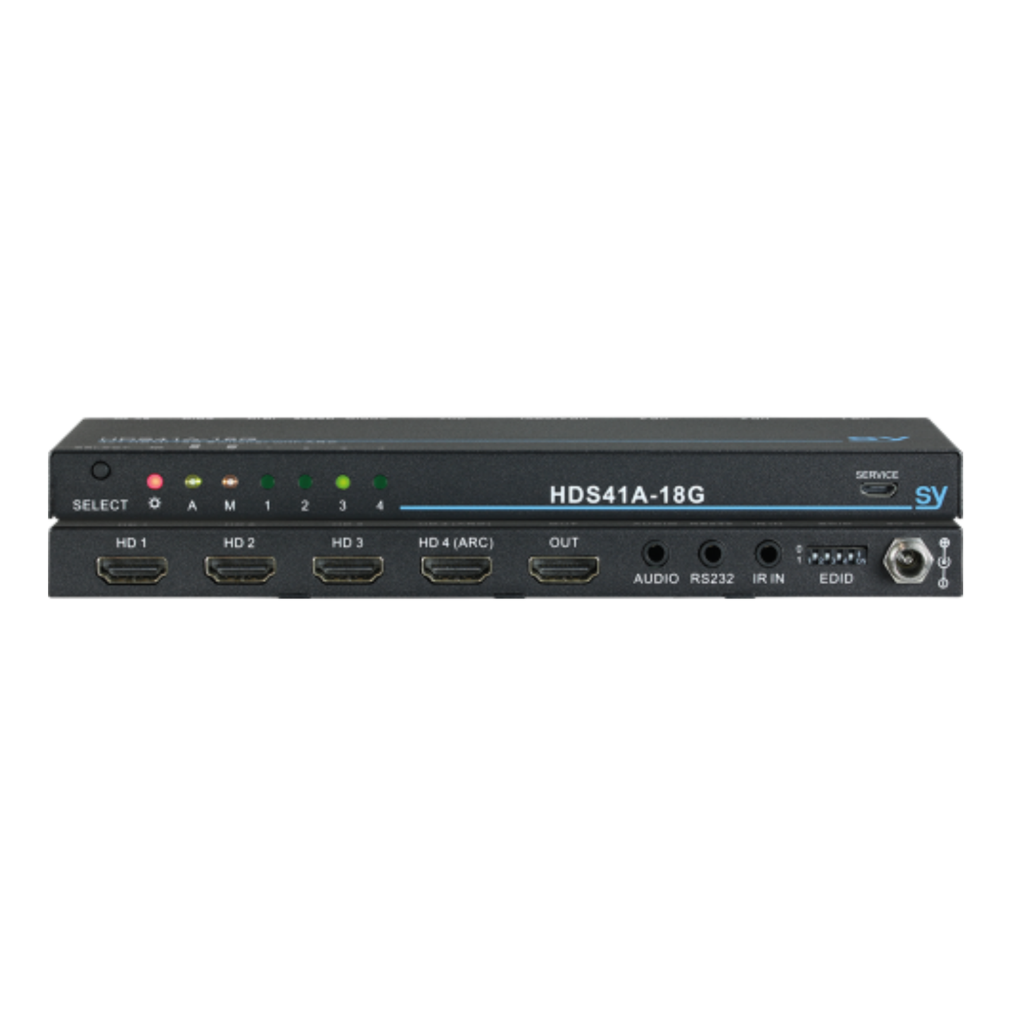 SY Compact Switching Scaler – 2× HDBaseT & 1× HDMI Inputs
