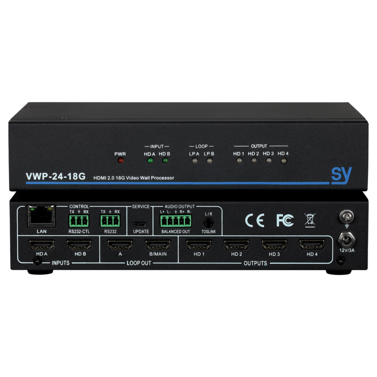 SY-VWP-24-18G Video Wall Processor