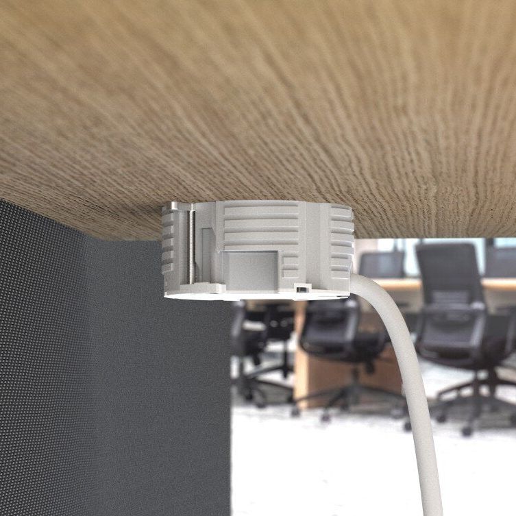Metalicon S1-1P3C(1A/2C)2H Solo Plus In Desk Module, 1 Mains Power, 1 USB-A, 2 USB-C, 2 HDMI