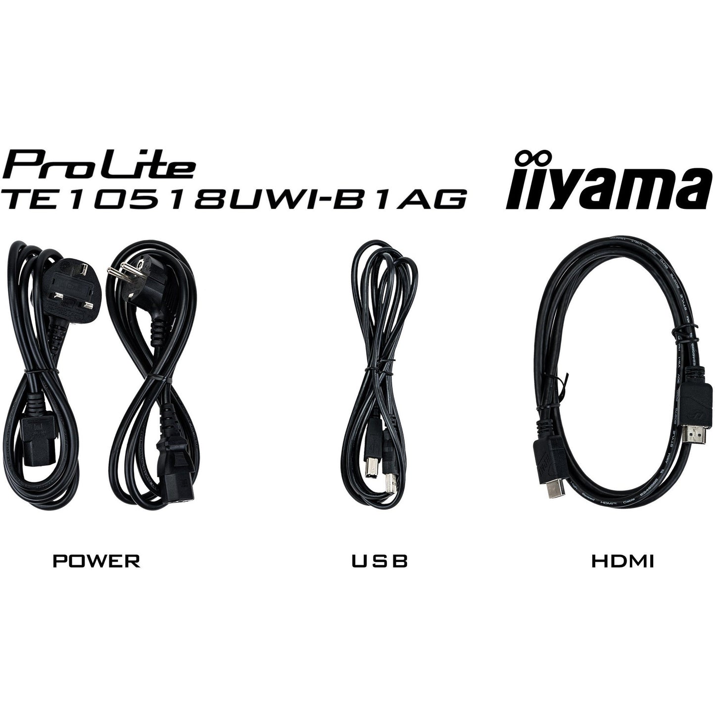 Iiyama ProLite TE10518UWI-B1AG 105" PureTouch-IR+ 4K Ultra-Large Touch Screen