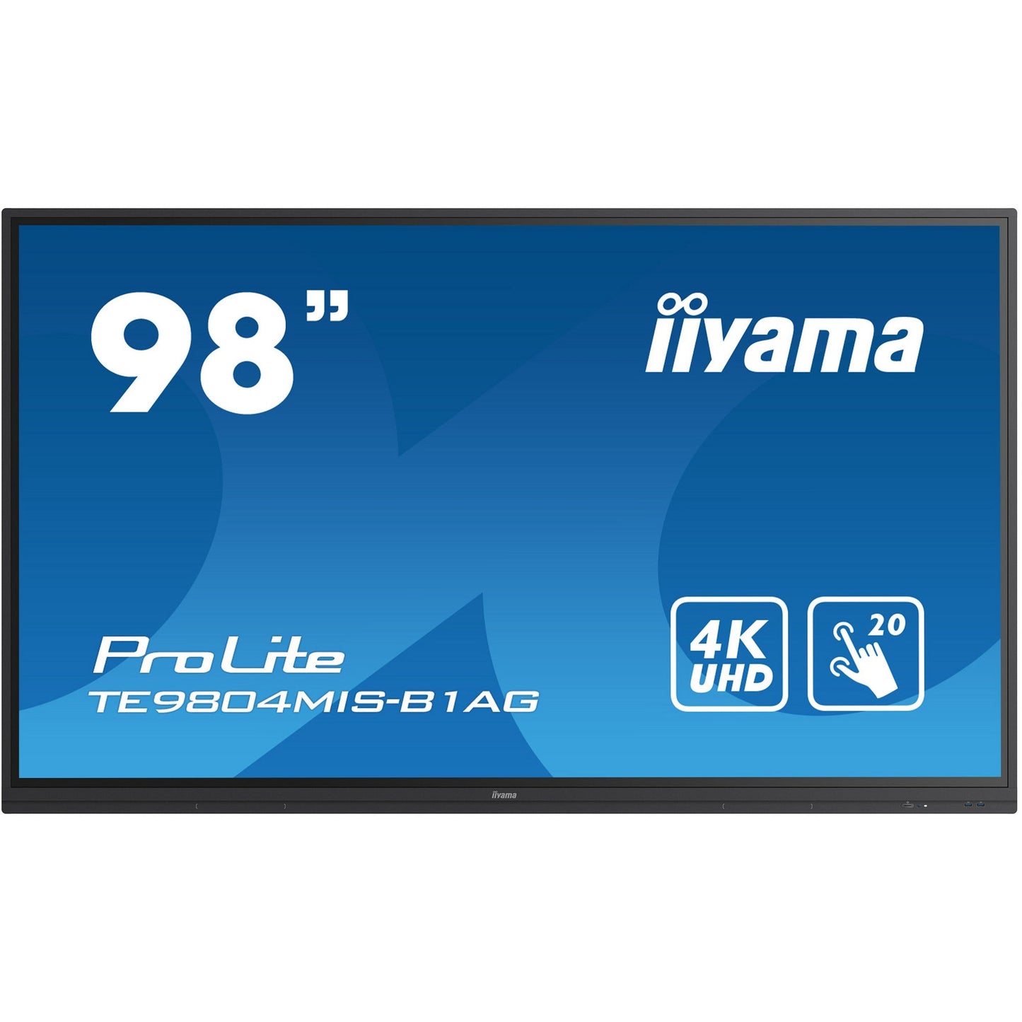 Iiyama ProLite TE9804MIS-B1AG 98’’ Interactive  4K UHD LCD Touchscreen with Integrated Whiteboard Software