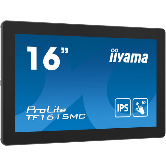 iiyama ProLite TF1615MC-B1 15.6" IP65 Anti Fingerprint Open Frame Touch Screen Display