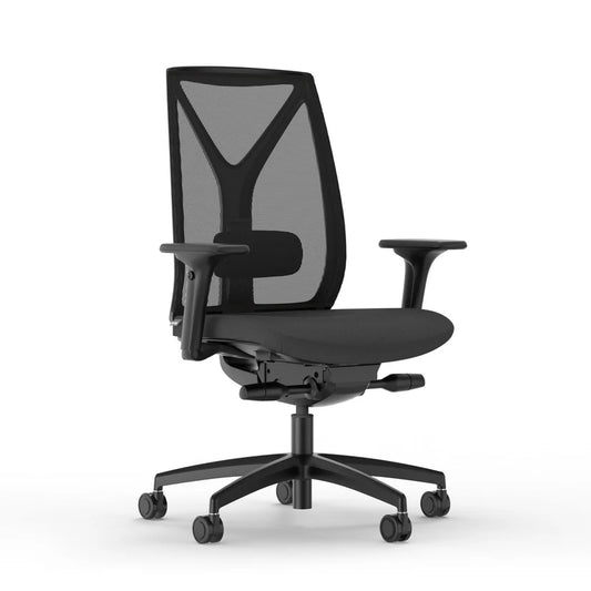 Formetiq B/TMLSSN-1S/BB-8033 Modena Mesh Back Task Chair with HA Soft Touch Arms