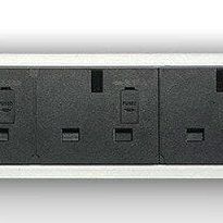 Metalicon UPMA-6P-SV Powerlink Under Desk Power Module - 6 Mains Power