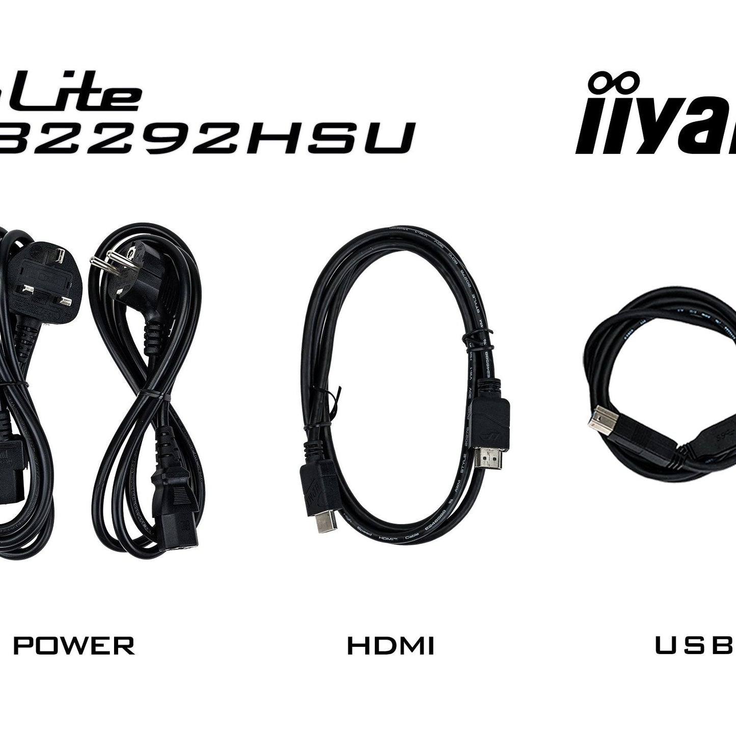 iiyama ProLite XUB2292HSU-B6 21.5" 100Hz IPS Display with Height Adjust Stand