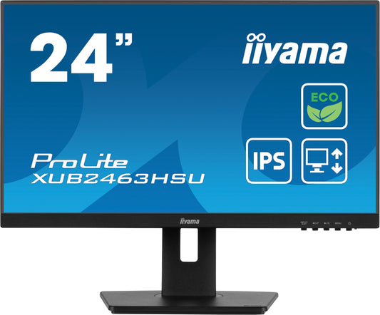 iiyama ProLite XUB2463HSU-B1 24" IPS, Full HD panel with B energy class