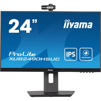 iiyama ProLite XUB2490HSUC-B5 24" IPS LCD Monitor with FHD Webcam