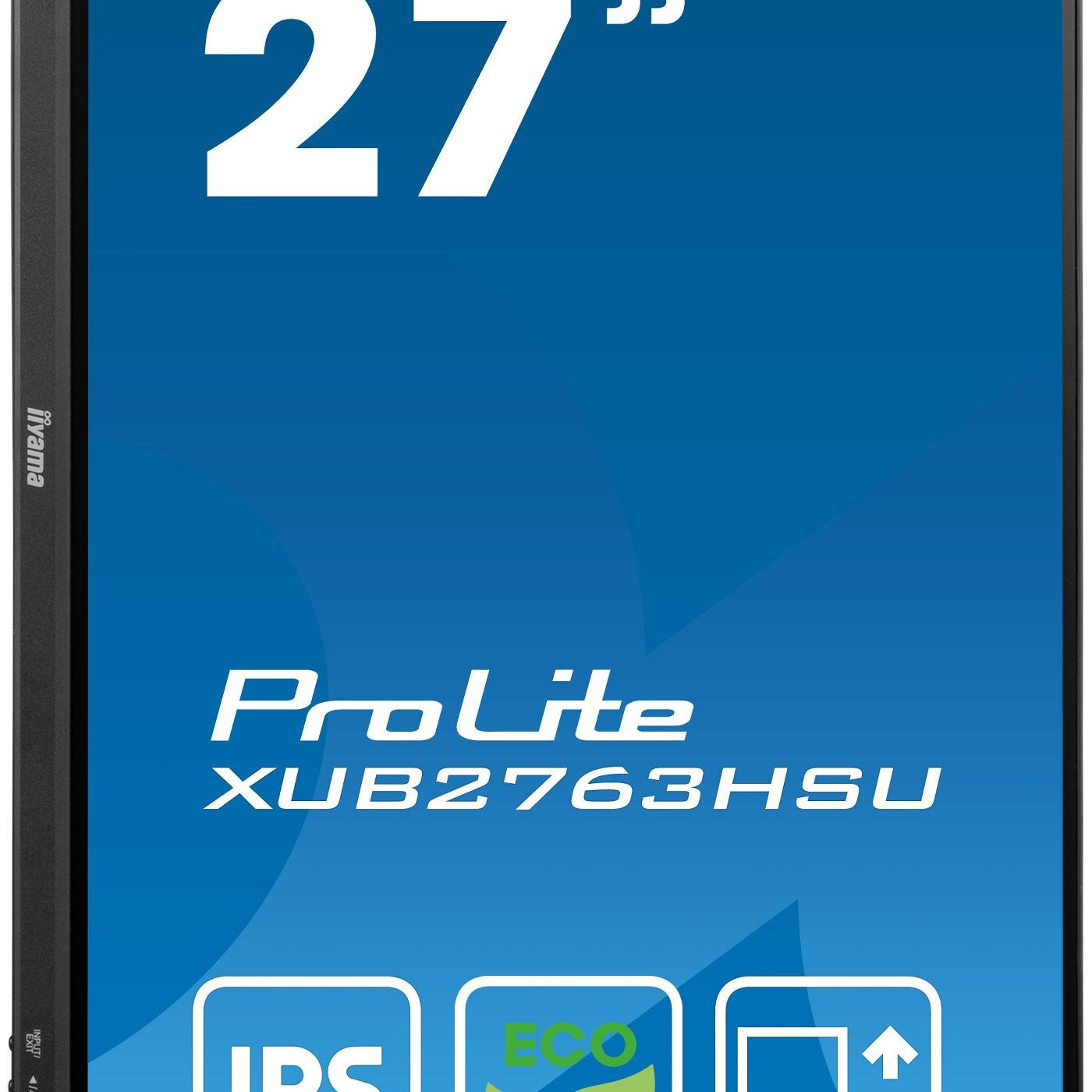 iiyama ProLite XUB2763HSU-B1 27” IPS, Full HD panel with B energy class