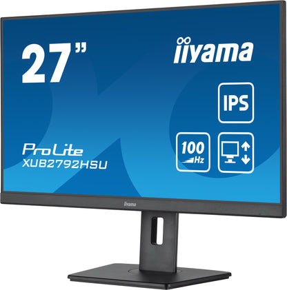 iiyama ProLite XUB2792HSU-B6 27" IPS 100Hz LED Full HD Display in Black