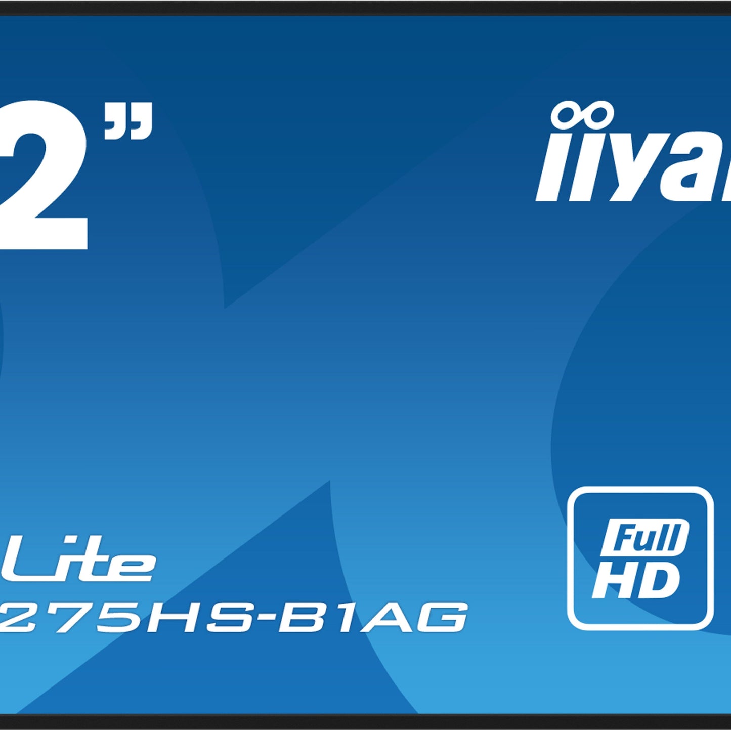 iiyama ProLite Digital signage flat panel 81.3 cm (32") LCD Wi-Fi 500 cd/m² Full HD Black Built-in processor Android 11 24/7