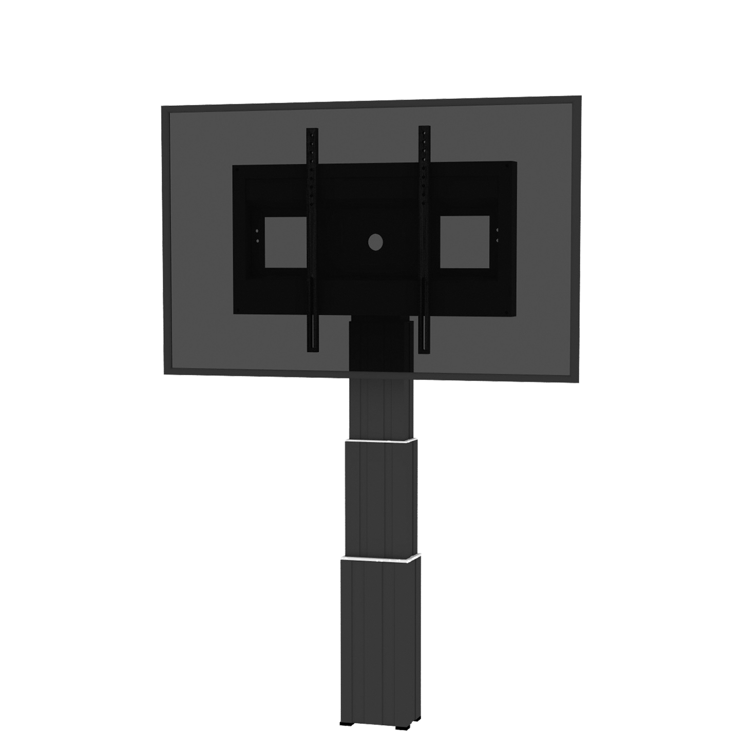 Conen SCETAW3535B Motorized Monitor Wall Mount, 70 Cm Of Vertical Travel Column Black Anodized