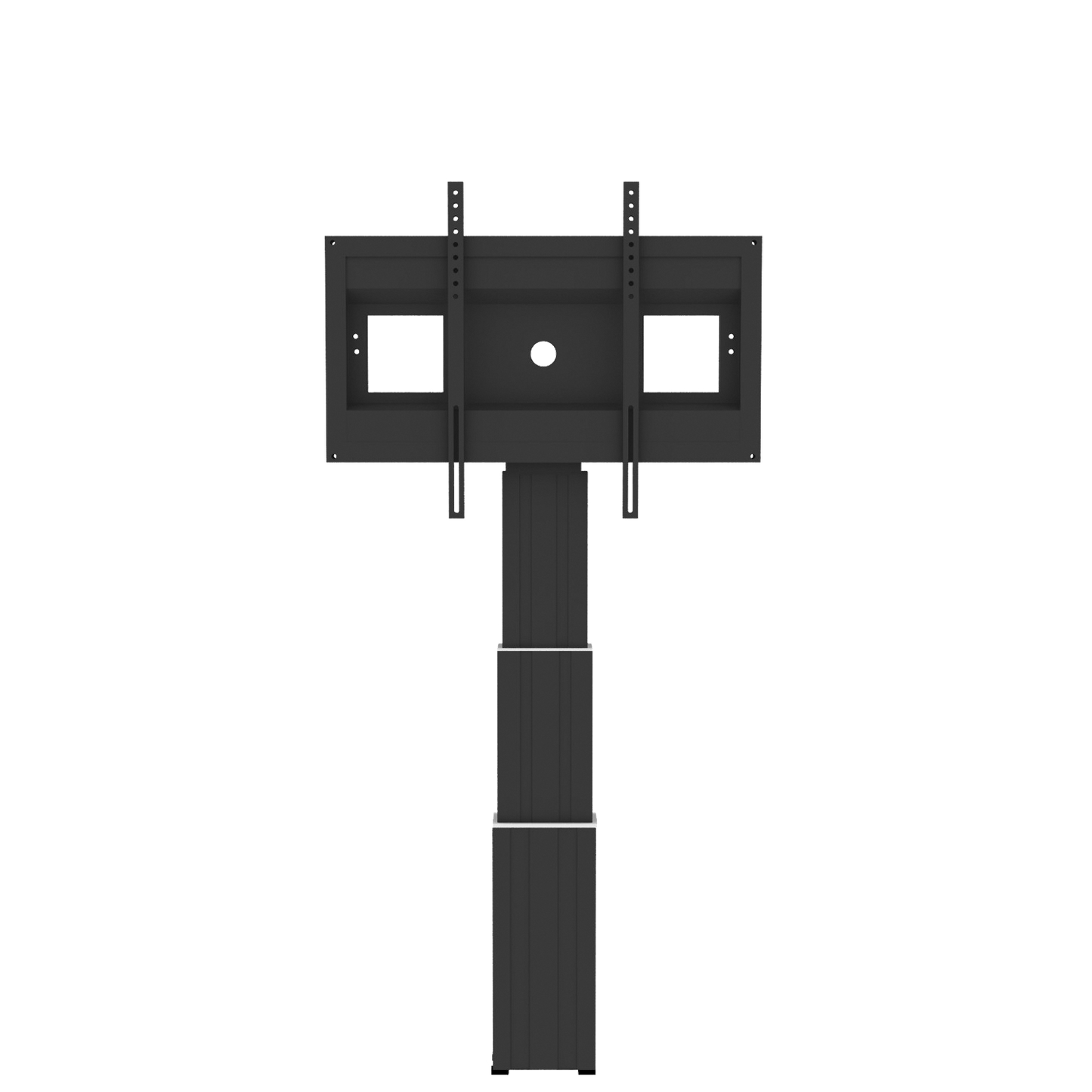Conen SCETAW3535B Motorized Monitor Wall Mount, 70 Cm Of Vertical Travel Column Black Anodized