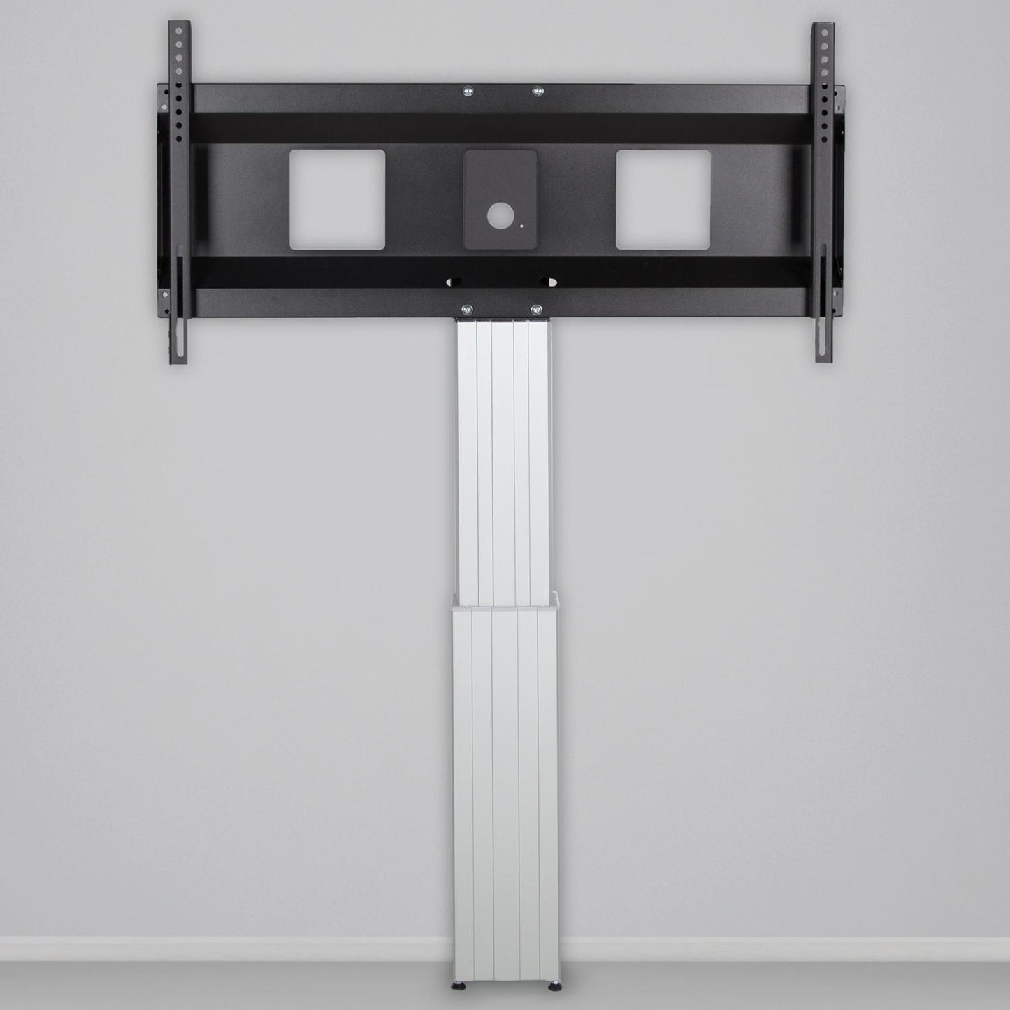 Conen SCEXLW Motorized Xl Monitor Wall Mount, 50 Cm Of Vertical Travel Column Silver Anodized, Center Of Display 121,5 - 171,5 Cm
