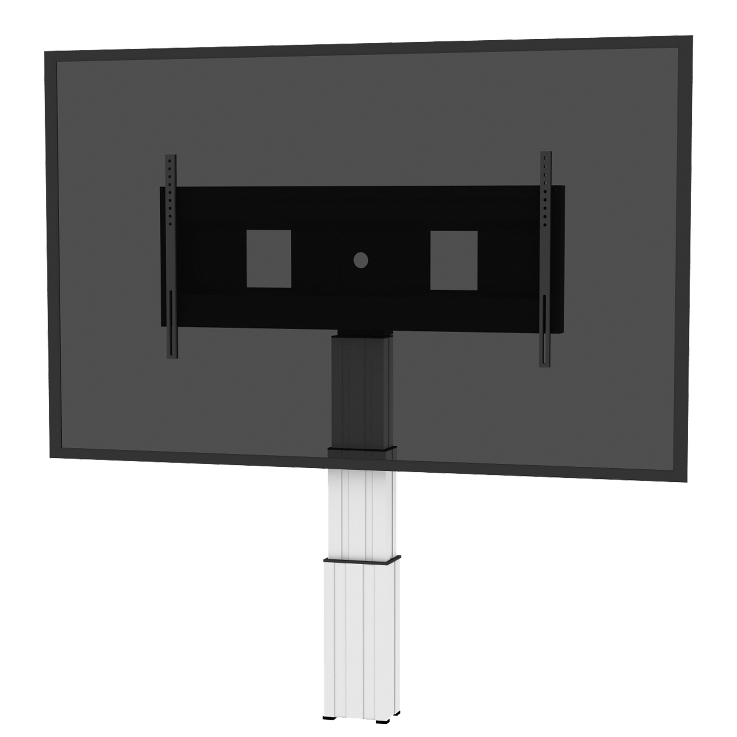 Conen SCEXLW3535 Motorized Xl Monitor Wall Mount, 70 Cm Of Vertical Travel Column Silver Anodized