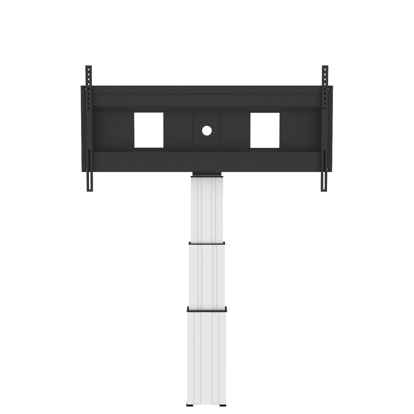 Conen SCEXLW3535 Motorized Xl Monitor Wall Mount, 70 Cm Of Vertical Travel Column Silver Anodized